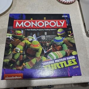 Nickelodeon Teenage Mutant Ninja Turtles Monopoly - Green and Purple